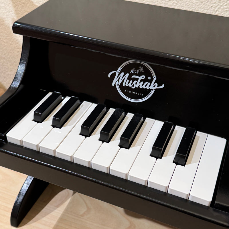 Kids Wooden Piano by Mushab Musical Instrument for Kids 33x25x30cm 3yrs+