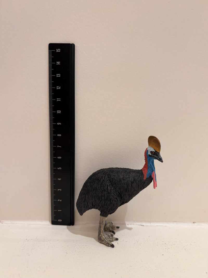 Cassowary Figurine by Safari Ltd Australian Collection Animal Figurines 3yrs+