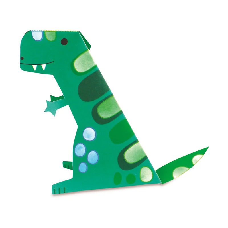 Avenir Watercolour Painting & Origami Set Dinos Interactive Activity Travel Toys Art and Craft for Kids 3yrs+