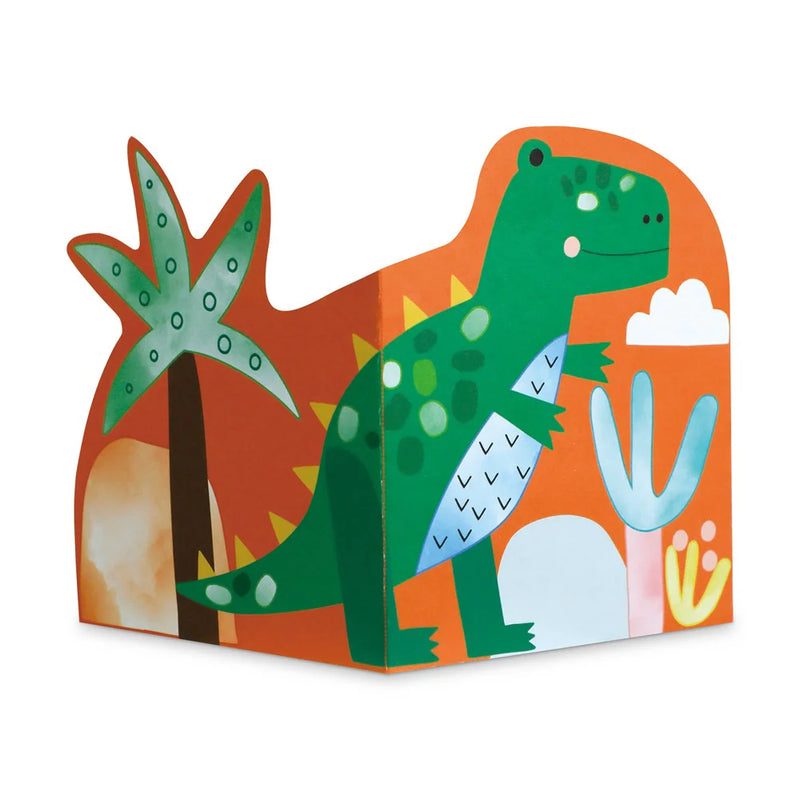 Avenir Watercolour Painting & Origami Set Dinos Interactive Activity Travel Toys Art and Craft for Kids 3yrs+