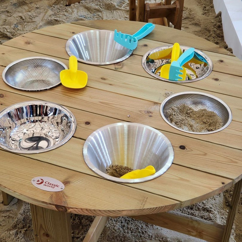 Classic World Sand and Water Play Round Table Furniture School Range for 3yrs+(Furniture Shipping) PREORDER MID NOVEMBER