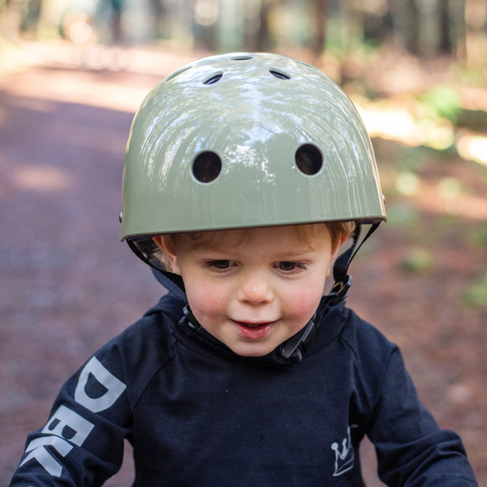 CoConuts Kids Helmet Vintage Green Small 48-53 cms