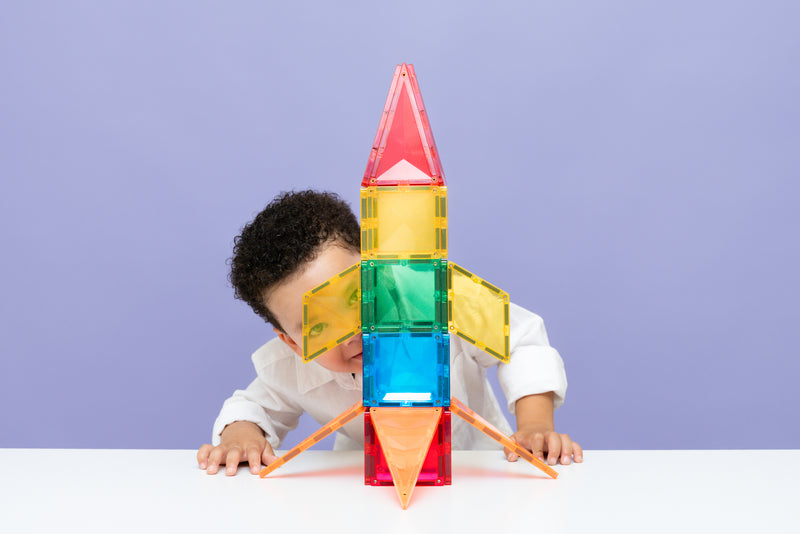 Connetix Tiles 30 Piece Light Rocket Pack NEW 2026 3yrs+