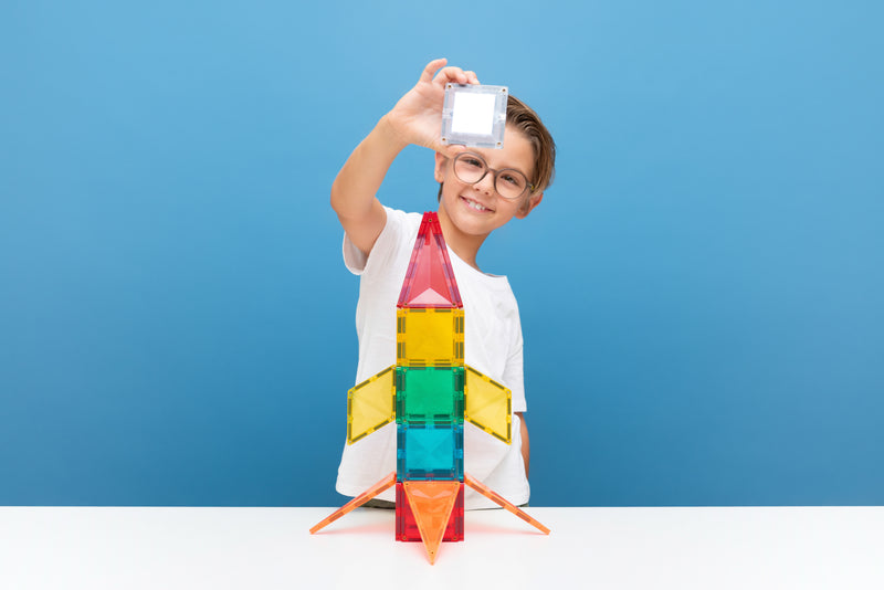 Connetix Tiles 30 Piece Light Rocket Pack NEW 2026 3yrs+