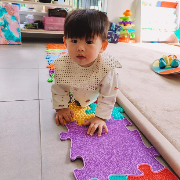 Sensory Playmat Rainbow Set 8pc by Muffik Sensory Toys Developmental Toys for Toddlers Best Seller 3yrs+