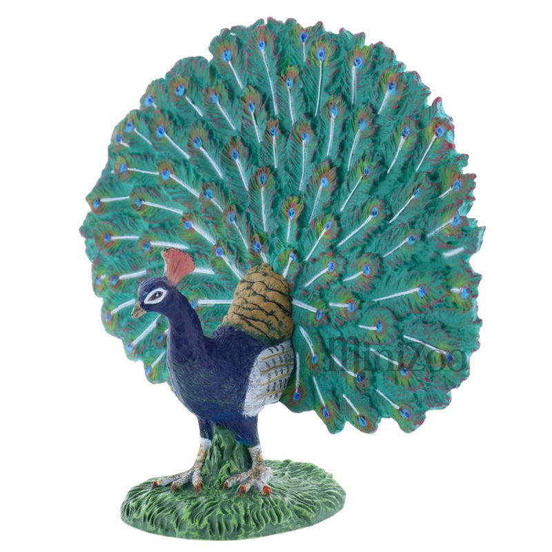 Peacock Figurine  by CollectA Farm Life Collection Animal Figurines 3yrs+