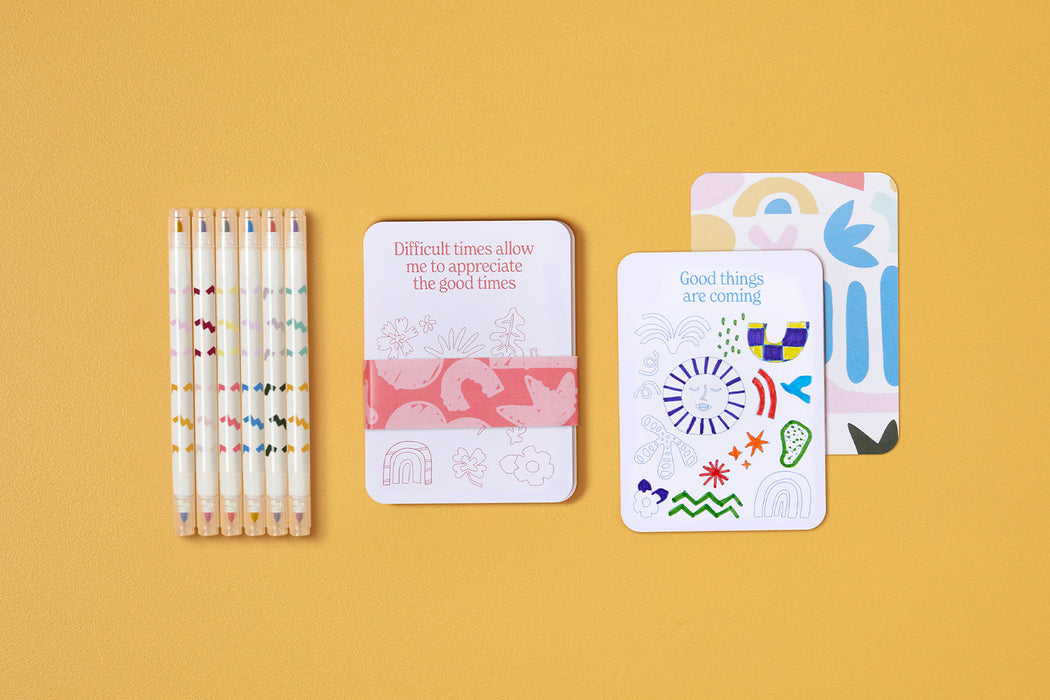 Colour Your Own Affirmation Cards