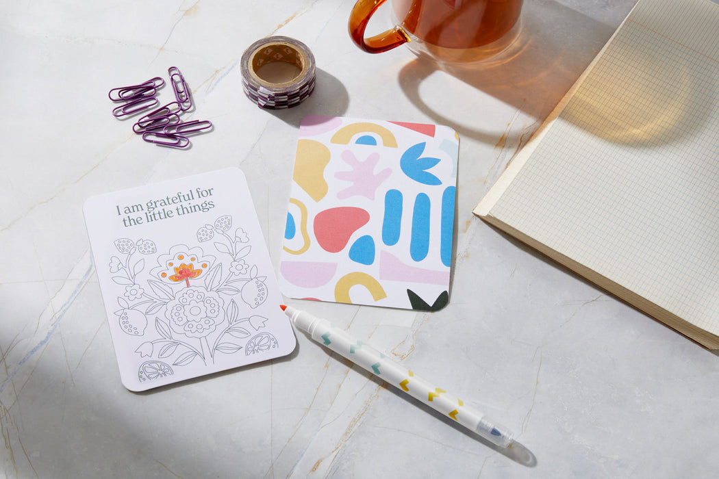Colour Your Own Affirmation Cards
