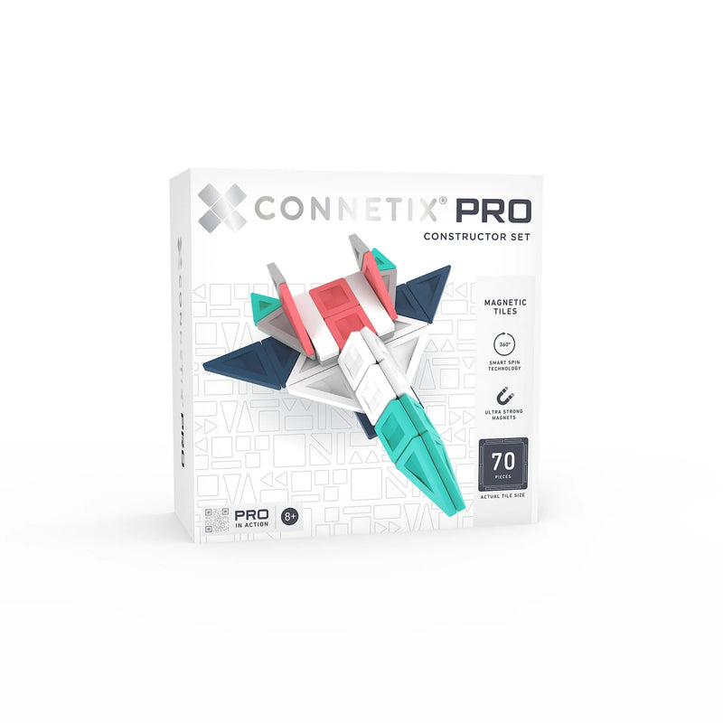 Connetix Tiles PRO Constructor Set 70 pc NEW 8yrs+