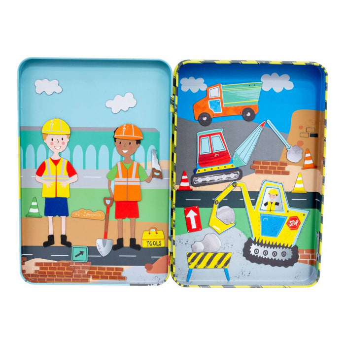 Floss & Rock Magnetic Playtime - Construction 3yrs+