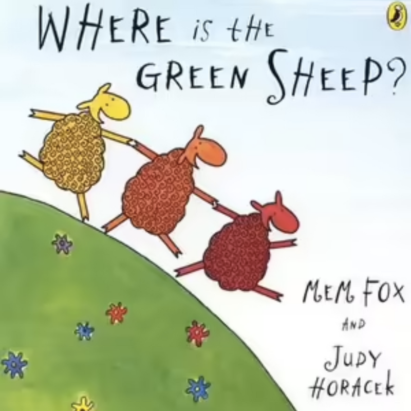 Where is the Green Sheep? (Board Book) by Mem Fox, Judy Horacek Kids Picture Book Australian Authors