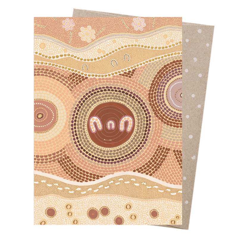 Greeting Card - Together By Earth Greetings (First Nations Artist Domica Hill)