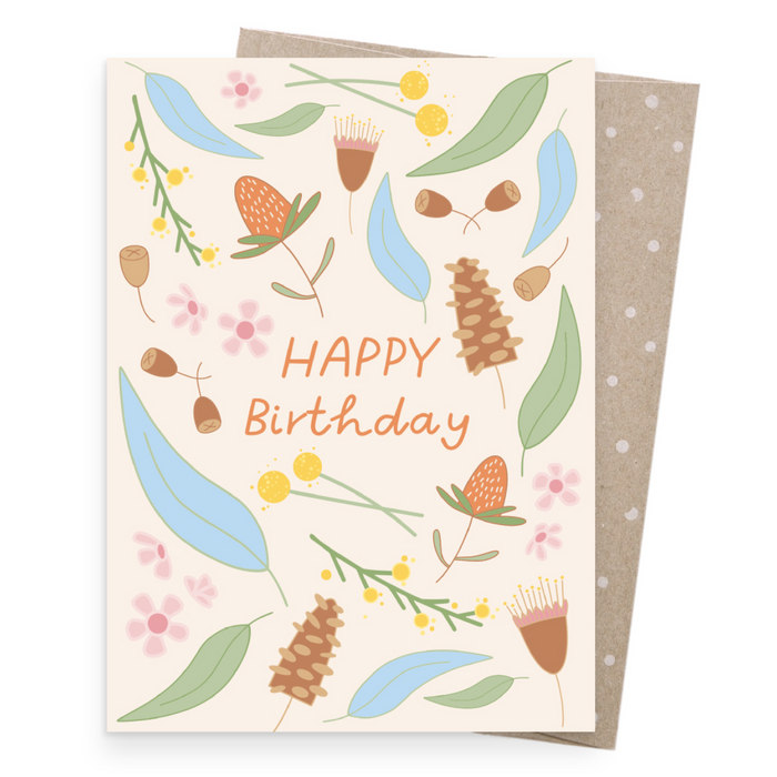 Birthday Card - Birthday Forage (Australian Designed and Made)