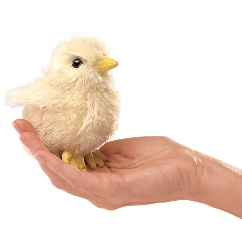 Chick Finger Puppet by Folkmanis Farm Animal Toys Best Seller 3yrs+