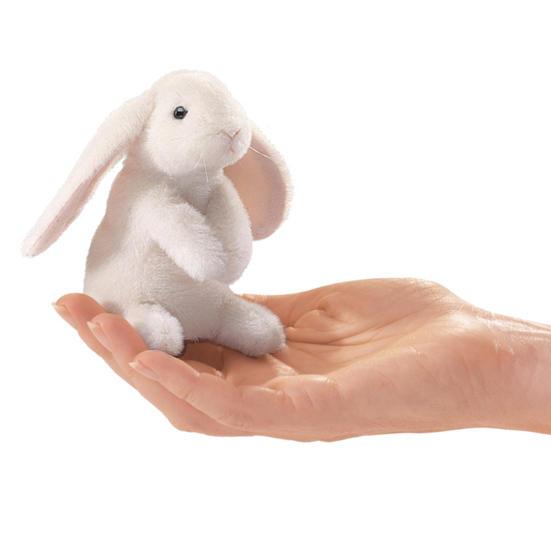 Bunny Lop Ear Finger Puppet by Folkmanis Best Seller 3yrs+
