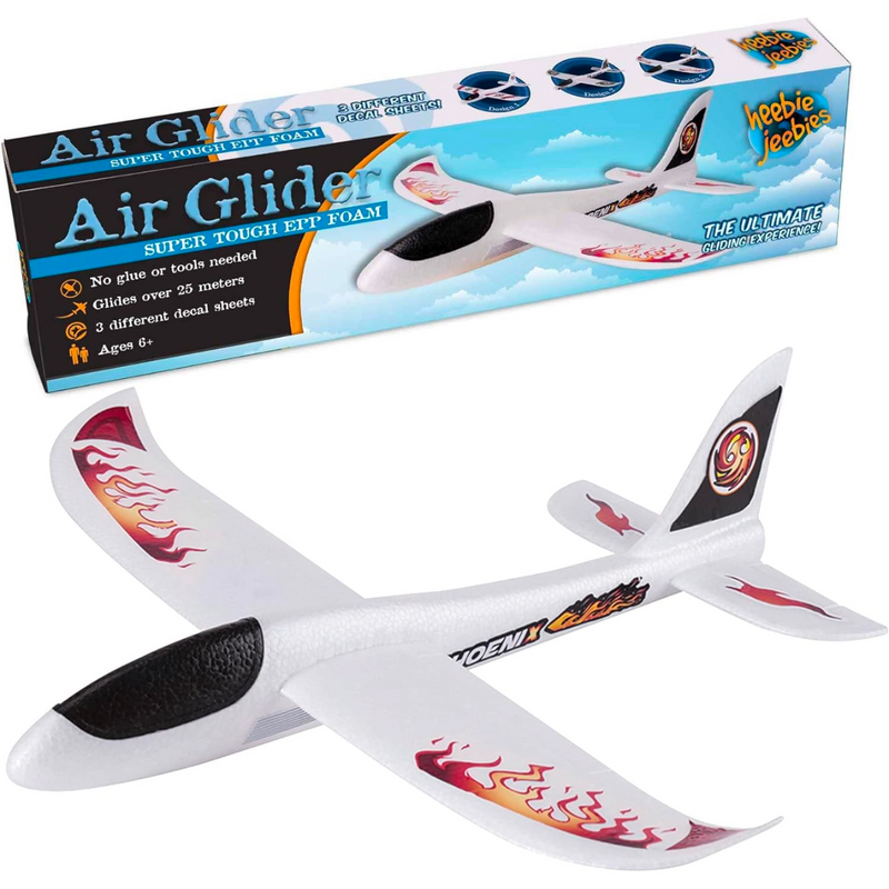 Airplane Heebie Jeebies Air Glider Outdoor Toys Early Science STEM Toys Gifting Idea for 4yrs+