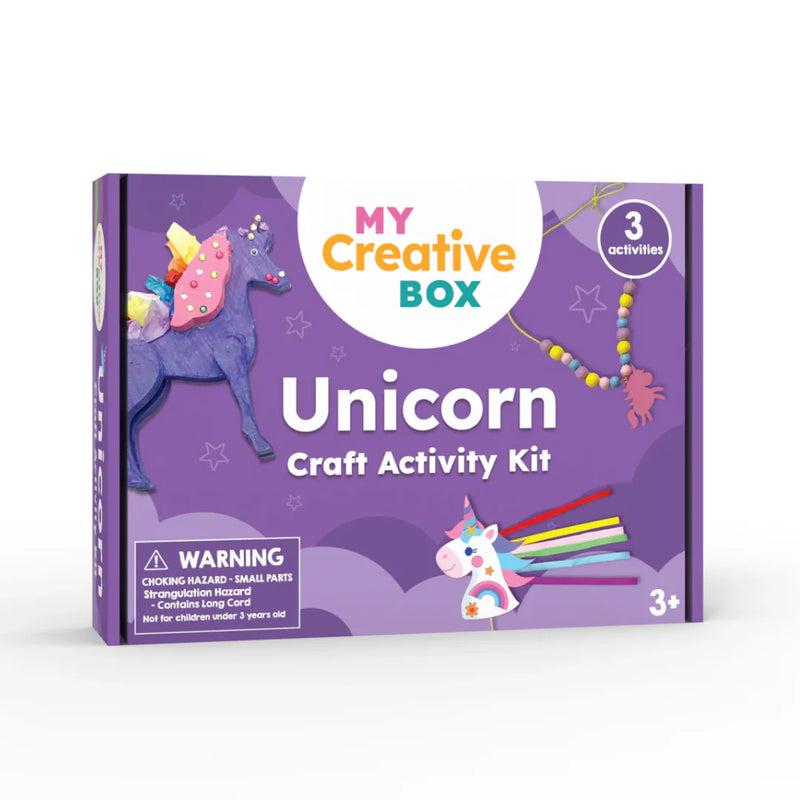 My Creative Box Unicorn Mini Creative Kit Art and Craft for Kids Unicorn Toys Best Seller Fairy Unicorn and Castle Theme Most Loved in Store for 3yrs+