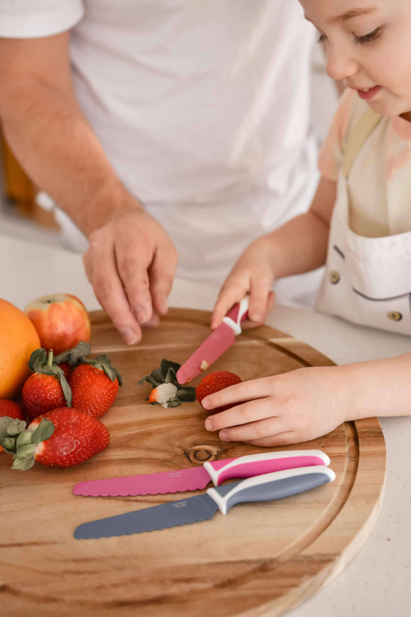 Kiddikutter Toddler Friendly Knife Montessori Practical Life Materials Best Seller 3yrs+
