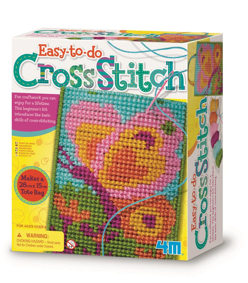 Easy To Do Cross Stitch Kit By 4M Art and Craft for 8yrs+
