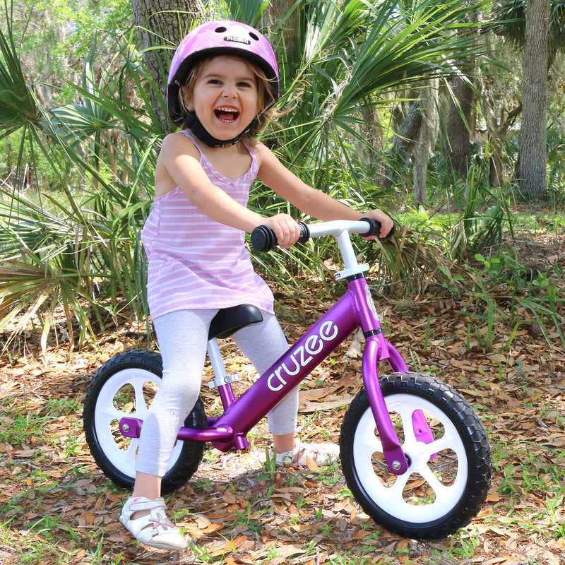 Cruzee Balance Bike PURPLE Best Seller Kids Toddler Bike 18mths-5yrs (Bulky Shipping) PREORDER MID DECEMBER