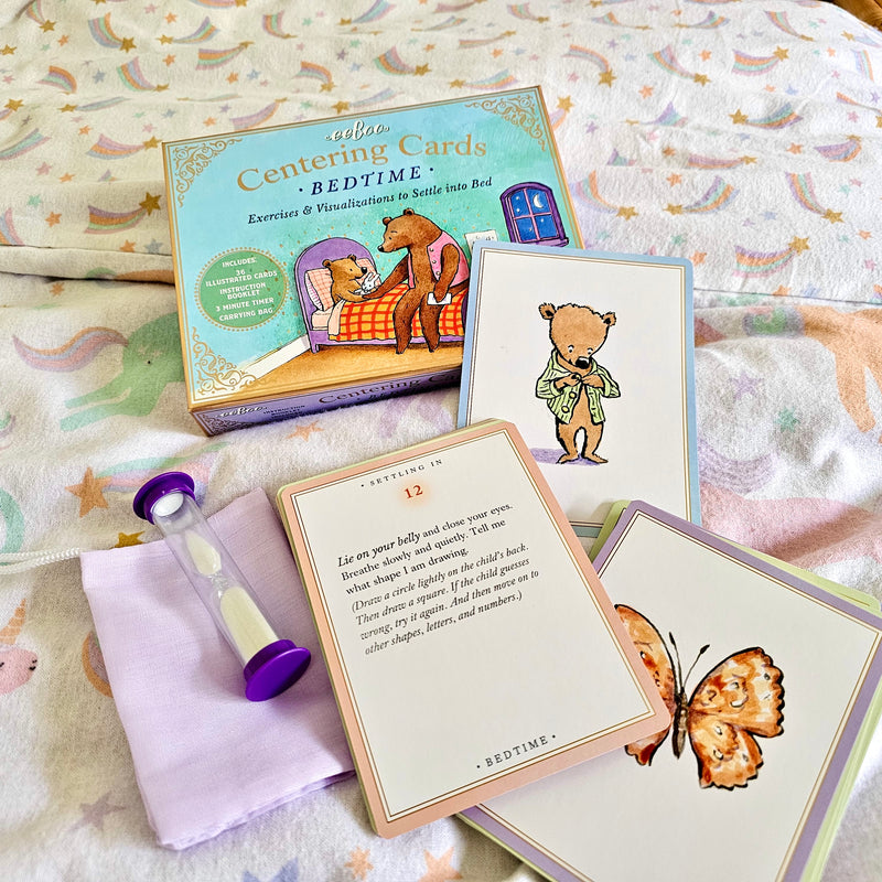 eeBoo Centering Cards Bedtime Mindfulness Early Literacy Best Seller 3yrs+