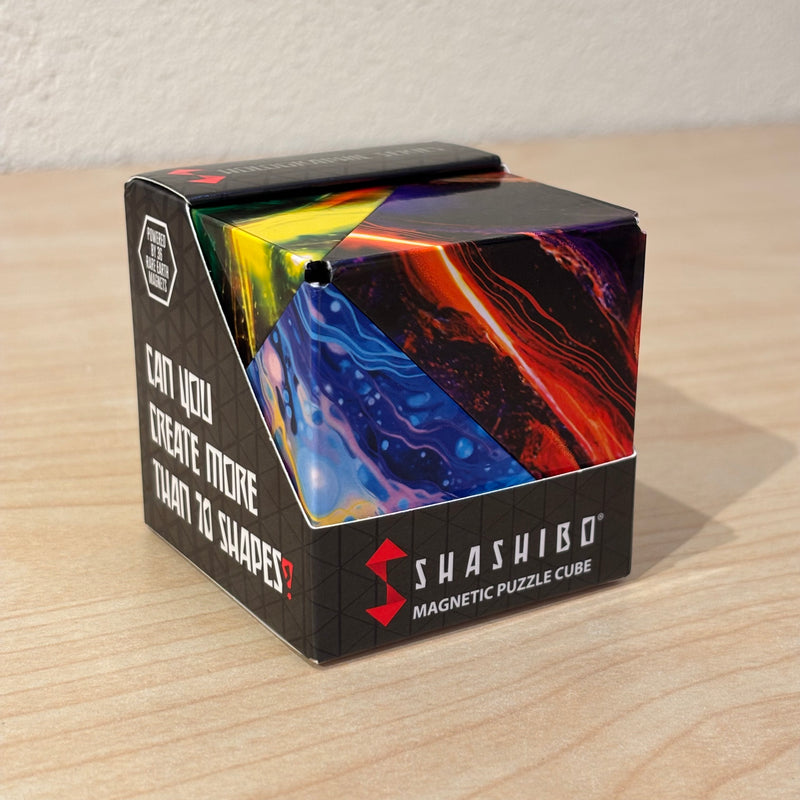Shashibo Cosmos Shape Holographic Shifting Puzzle Box Fidget Travel Toys Sensory Toys 8yrs+