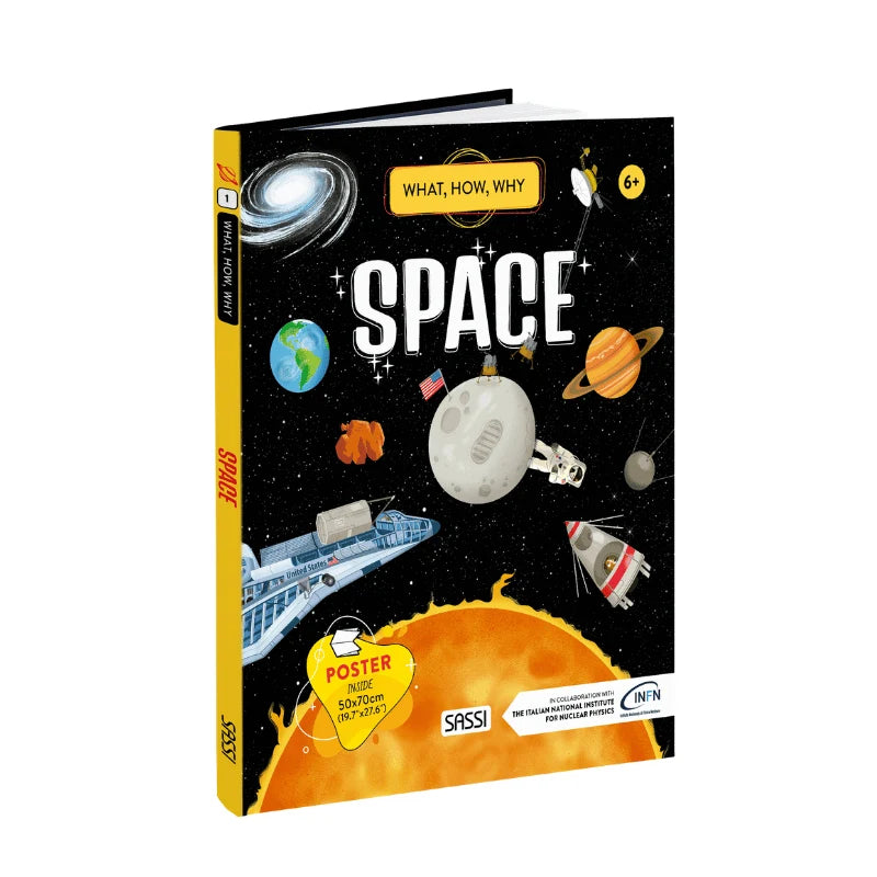 What How and Why Space Book and Poster by Sassi Educational Science STEM Book 6yrs+