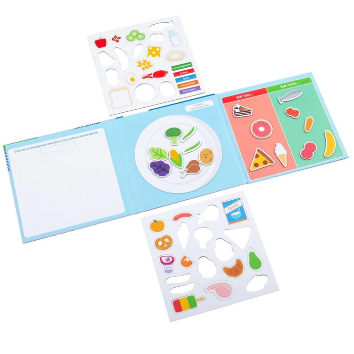 Food Groups Magnetic Activity Book Zoobookoo 5yrs+