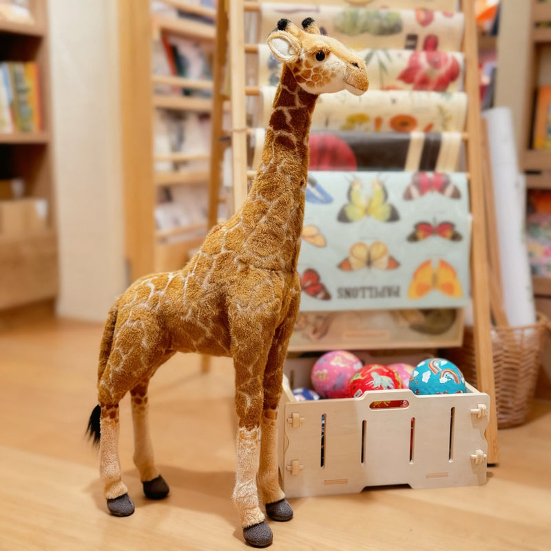 African Giraffe 85cm Large Plush Toy by Hansa Creations Room Decor 3yrs+