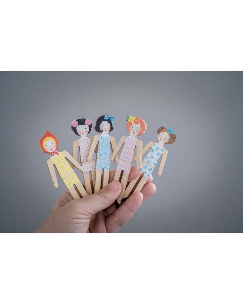 Do It Yourself Worry Dolls Craft Kit by Djeco Art and craft Best Seller 6yrs+