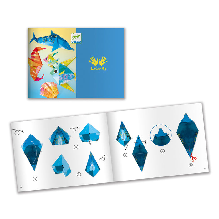 Djeco Sea Creatures Origami 7yrs+