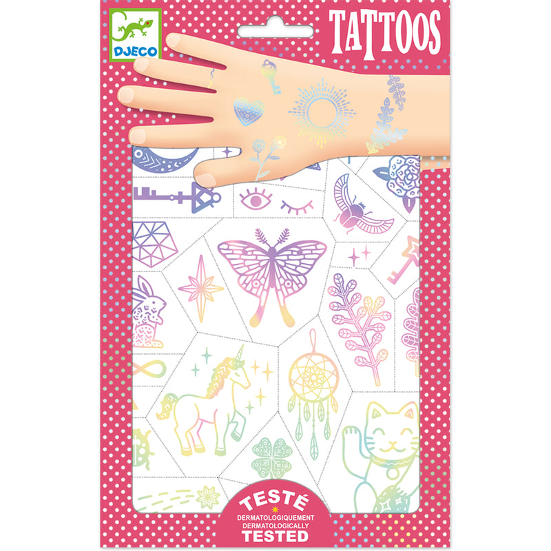 Temporary Tattoos by Djeco Stationary Art and craft for kids Best Seller 3yrs+