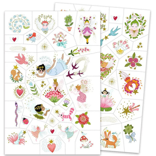 Temporary Tattoos by Djeco Stationary Art and craft for kids Best Seller 3yrs+