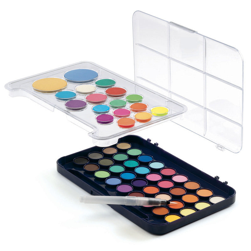 Artist's Paint Palette 53 Colours by Djeco Stationary Art and craft for kids Best Seller 6yrs+