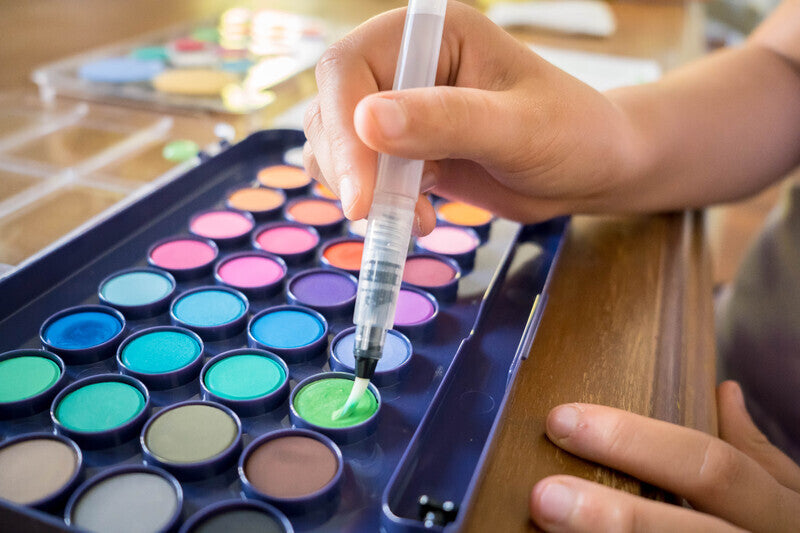 Artist's Paint Palette 53 Colours by Djeco Stationary Art and craft for kids Best Seller 6yrs+