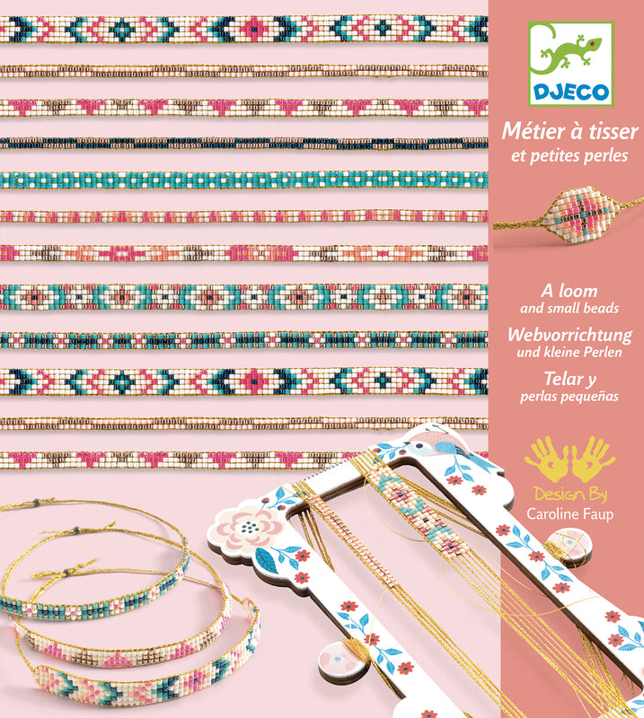 Tiny Beads Bracelet Set by Djeco Art and craft for kids 9yrs+