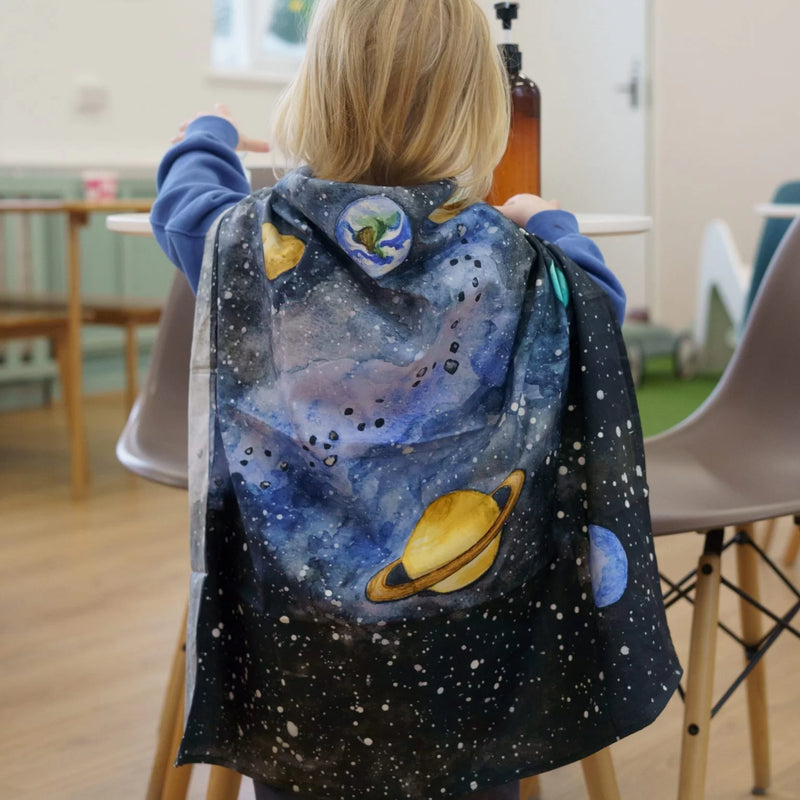 Wonderie The Solar System Cloth Open Ended Play Mat Space Cape 3yrs+