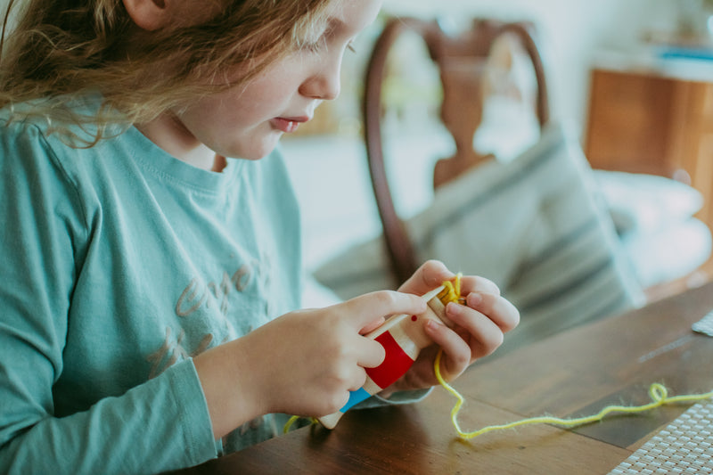 Goki Spool Knitter Age Art and craft for kids 4yrs+