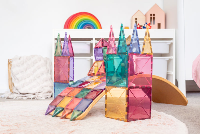 Connetix Tiles Pastel Starter Pack 64 Piece Best Seller 3yrs+