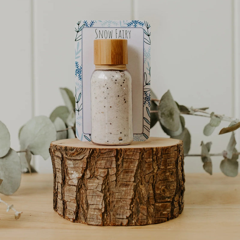 Snow Fairy Magic Snow Sensory Toys by The Little Potion Co Fairy Unicorn and Castle Theme 3yrs+