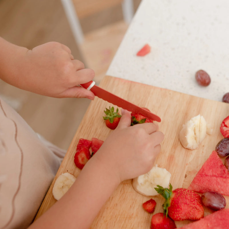 Kiddikutter Toddler Friendly Knife Montessori Practical Life Materials Best Seller 3yrs+