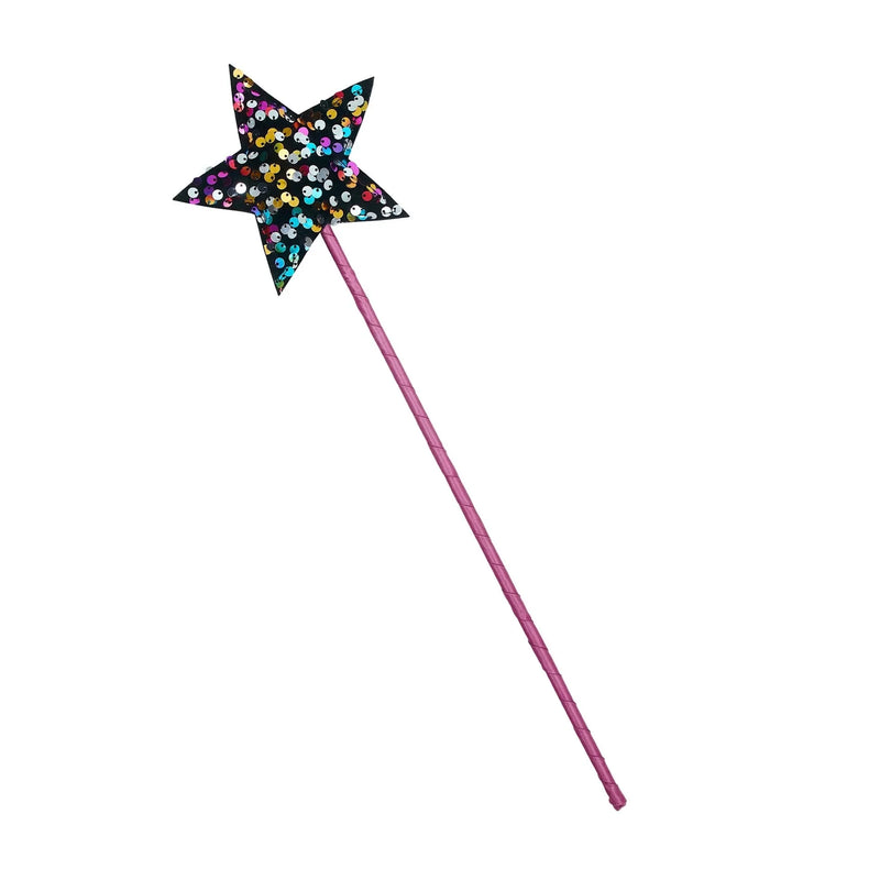 Dazzle Sequin Wand by Mimi & Lula Kids Costumes Fairy Unicorn Castle Theme Halloween 3yrs+