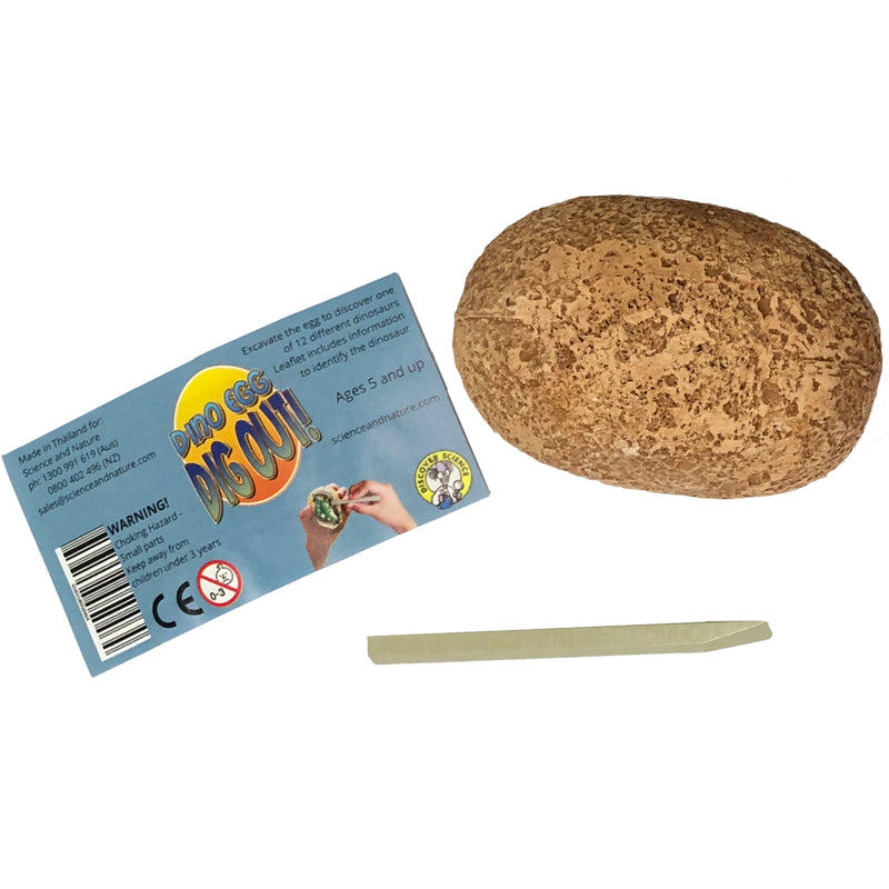 Science & Nature Dinosaur Egg Dig Out Dinosaur Travel Toys Early Science for 5yrs+