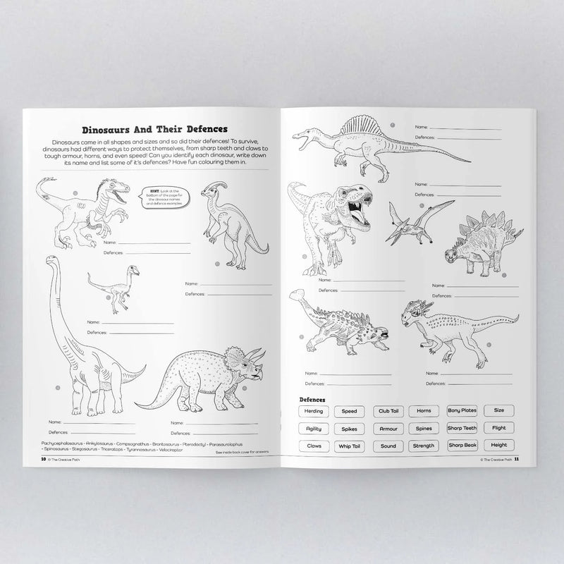 Plug Into Dinosaurs Activity Interactive Book About Prehistoric World Dinosaurs Reviewed By primary school teachers Australia