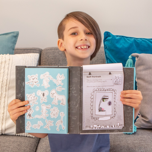 Tiger Tribe Drawing Inspiration A Guided Sketchbook Activity Interactive Book Art and craft for kids 7yrs+