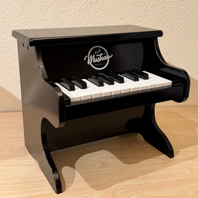 Kids Wooden Piano by Mushab Musical Instrument for Kids 33x25x30cm 3yrs+