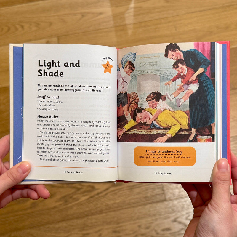 Parlour Games Indoor Fun for the whole family! (Hardcover) by Katie Hewett