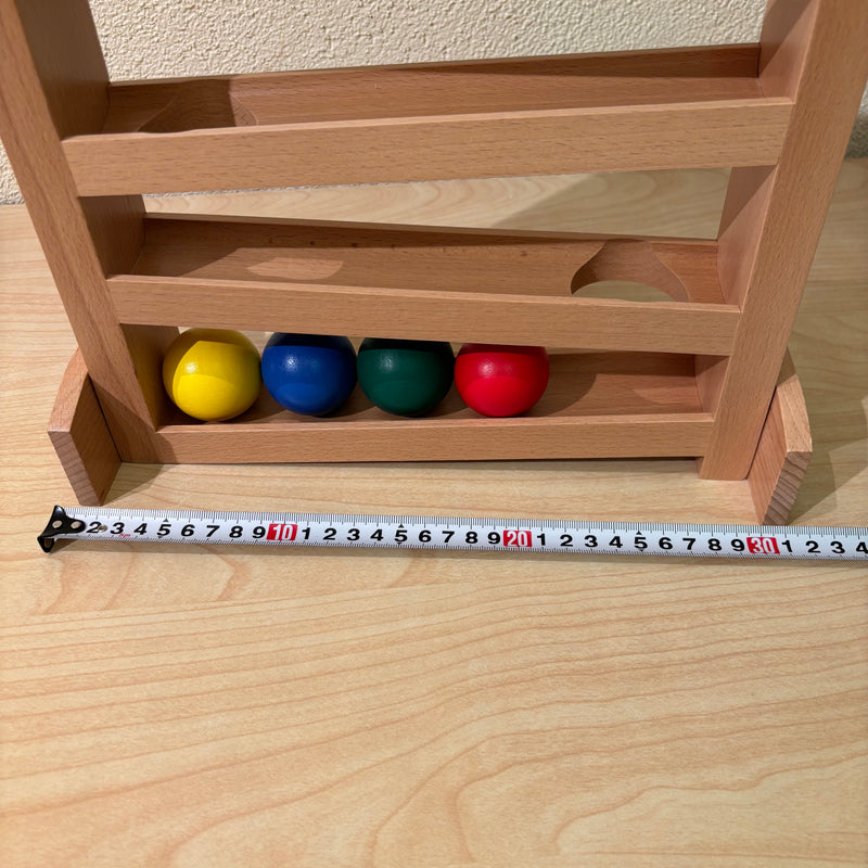 Wooden Visual Tracker Track a Ball Early Development Toy for 12m+