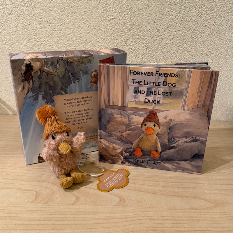 Forever Friends: The Little Dog and The Lost Duck Book and Soft Toy Set Gift Idea for Baby and Toddlers 0yrs+