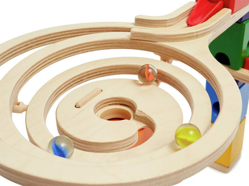 Hape Marble Run Race to the Finish 28pcs Early Science STEM Toys